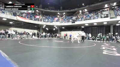 115 lbs Champ. Round 2 - America Camacho, Unattached vs Maggie Gordon, Unattached