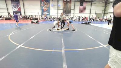 132 lbs Rr Rnd 1 - Dawson Messinger, Upstate Uprising vs Aaron Wilson, Indiana Outlaws Gray