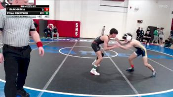 106 lbs Cons. Round 1 - Isaac Garcia, Traditional Athlete vs Ethan Crawford, Warsaw Tiger Wrestling