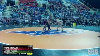 182 lbs Semis & 1st Wb (8 Team) - Malachi Beaulieu, E4-Grand Forks Central vs Lawson Wagner, E2-Fargo Davies