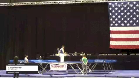 Judge Madden - Individual Trampoline, The Palaestra - 2021 USA Gymnastics Championships