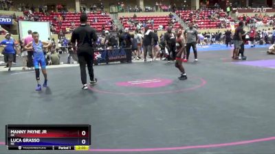 82 lbs Cons. Semi - Manny Payne Jr, OK vs Luca Grasso, NE