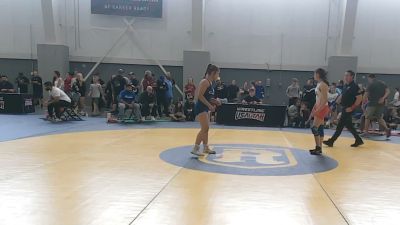 125 lbs Quarters - Audali Martinez, Las Animas Wrestling Club vs Janali Gonzalez, Scotsmen Wrestling Club