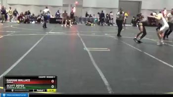 165 lbs Champ. Round 1 - Damani Wallace, Adrian vs Scott DeFex, Johnson & Wales (RI)