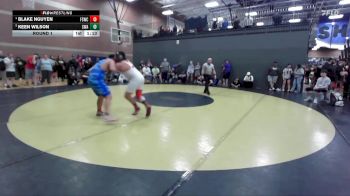 225 lbs Round 1 - Blake Nguyen, Fighting Squirrels Wrestling Club vs Keen Wilson, Sublime Wrestling Academy