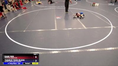 Round 4 - Dane Fier, Minneota Wrestling vs Theseus Yang-Elson, Summit Wrestling Academy