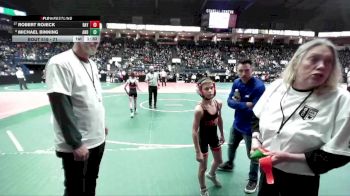 71 lbs Champ. Round 1 - Robert Rojeck, BAY2 vs Michael Binning, AND1