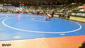 100 lbs Final - Tommy Tonga, Siouxland Wrestling Academy vs Maxon McMurtrie, Cowburn Wrestling Compound