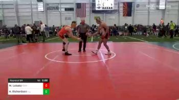 160 lbs Prelims - Marcus Lobato, Team So-Cal vs Hunter Richardson, All American Training Center