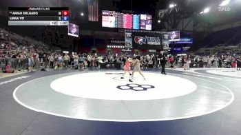 100 lbs Champ. Rd Of 64 - Aniah Delgado, IN vs Linna Vo, IL