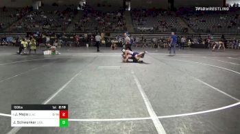 133 lbs Round Of 16 - Justin Mejia, Clackamas vs Jacob Schwenker, Carl Albert