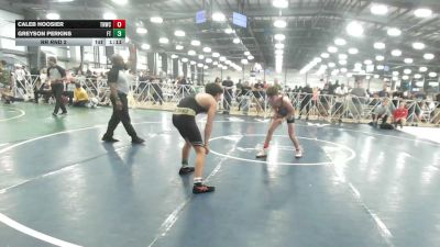 106 lbs Rr Rnd 2 - Caleb Hoosier, TNWC Rideout - HSB vs Greyson Perkins, Filipe Trained Wrestling Academy - HSB