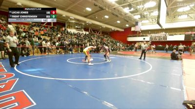 177 lbs Cons. Round 5 - Trent Christensen, Ukiah vs Lucas Jones, Liberty