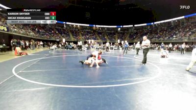 140 lbs Round Of 16 - Karson Snyder, Connellsville vs Micah Engelman, Crestwood