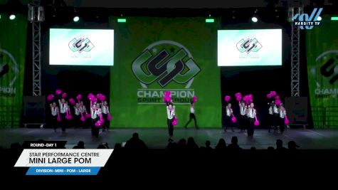 Star Performance Centre - Mini Large Pom [2025 Mini - Pom - Large Day 1] 2025 CSG Dance Grand Nationals