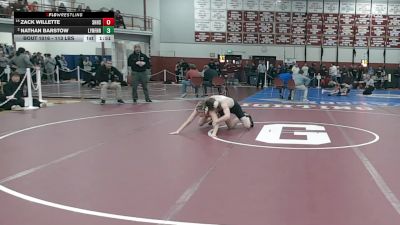 113 lbs Round Of 16 - Zack Willette, South Hadley vs Nathan Barstow, Lynnfield/N.Reading