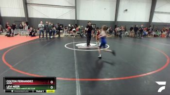 58-62 lbs Round 5 - Colton Fernandez, NWWC vs Levi Neer, Ferndale Force Wrestling Club