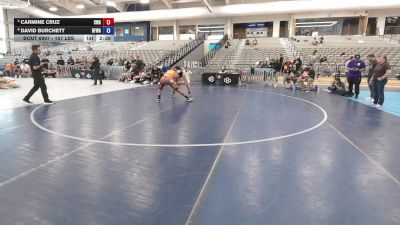 157 lbs Cons. Semis - Carmine Cruz, Sunnyside Wrestling Academy vs David Burchett, Black Fox Wrestling Academy