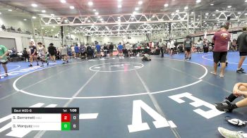 114 lbs Quarterfinal - Salvatore Borrometi, Mauraders vs Gabriel Marquez, Vougar's Honors Wrestling