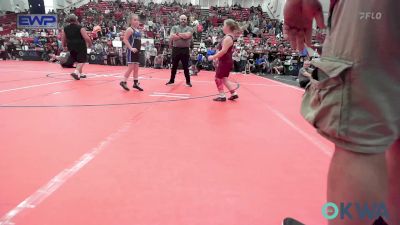 130 lbs Rr Rnd 2 - Riley Robb, IRONMEN Wrestling Club vs Blakely Harak, Hennessey Takedown Club