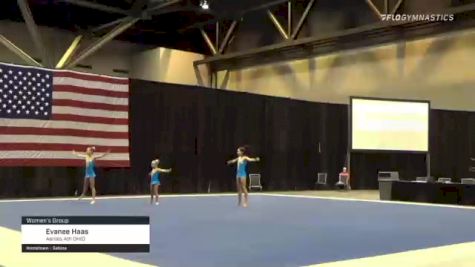 Evanee Haas - Women's Group, Aerials Ath OHIO - 2021 USA Gymnastics Championships