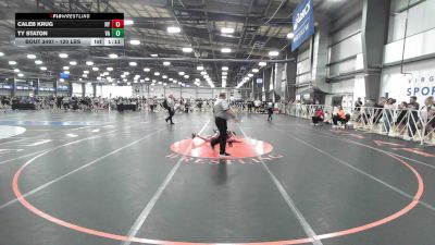 120 lbs Round Of 64 - Caleb Krug, NY vs Ty Staton, VA