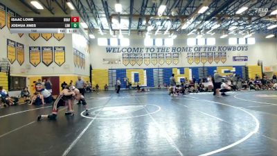 144 lbs Round 5 (8 Team) - Joshua Jines, Lemon Bay WC vs Isaac Lowe, Braves WC