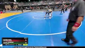 6A - 119 lbs Semifinal - Olivia Moreno, Austin Bowie vs Alyssa Ruiz, Northwest Nelson