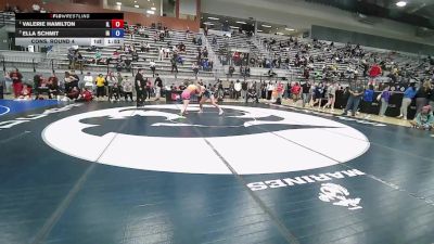 U23 Women - 68 lbs Cons. Round 4 - Valerie Hamilton, IL vs Ella Schmit, IA