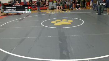 130 lbs Quarterfinal - Ariana Jones, Duchesne vs Saige Theule, Kemmerer