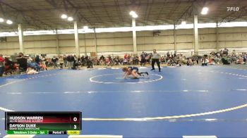 70 A Round 1 - Dayson Duke, Idaho Gold Wrestlling vs Hudson Warren, All In Wrestling Academy