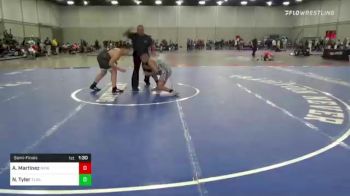 Semifinal - Andre Martinez, New Mexico Wolfpack vs Noah Tyler, Team Tulsa Wrestling Club