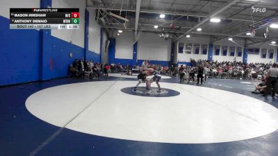157 lbs Consi Of 16 #2 - Mason Hinshaw, Marblehead/Swampscott vs Anthony DeMaio, Methuen