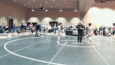 110 lbs Cons. Quarters - Allison Olea vs Olivia Anello, Barn Brothers