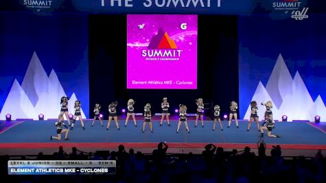 Element Athletics MKE - Cyclones [2026 L2 Junior - D2 - Small - B Semis] 2026 The D2 Summit