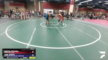 152 lbs Cons. Round 3 - Griffin Mitchell, Spartan Mat Club vs Jose Garcia, Montwood High School Wrestling