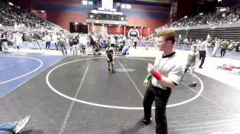 90 lbs Semifinal - Colson Siemens, Natrona Colts WC vs Victor Nieto, Bear Cave