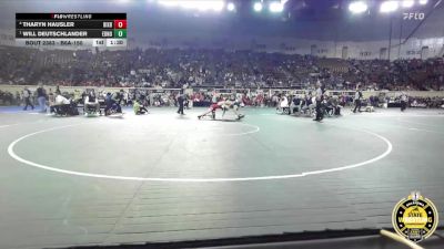 B6A-150 lbs Semifinal - Will Deutschlander, Edmond North vs Tharyn Hausler, Bixby