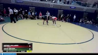 140/150 Round 3 - Jeffrey Gallardo, Team Sublime vs David Ericson, Warrior Wrestling Club