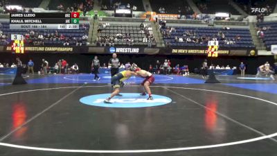 184 lbs Prelim - James Lledo, Arcadia vs Khalil Mitchell, Averett