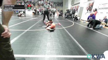 67 lbs Consi Of 8 #2 - Easton Ortiz, Keystone Kids Wrestling Club vs Able Ridge, Sperry Wrestling Club