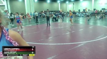 125 lbs Round 2 (8 Team) - Jordyn Campbell, Nebraska Marvels vs Alexis Bryant, South Dakota Heat