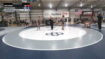 67 lbs Champ. Rd Of 64 - Tony Wood, Hilltopper Wrestling Club vs Peyton Harris, Western Colorado Wrestling Club