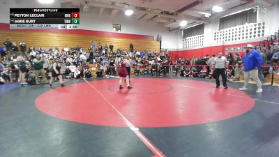 235 lbs Semifinal - Peyton LeClair, Kingswood vs Jamie Burt, Timberlane
