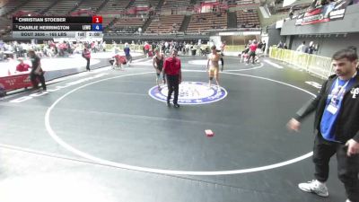 165 lbs Cons. Semis - Christian Stoeber vs Charlie Herrington, Livermore Elite Wrestling Club
