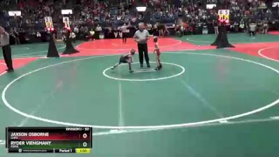 50 lbs Champ. Round 1 - Jaxson Osborne, CHP3 vs Ryder Viengmany, FDMA