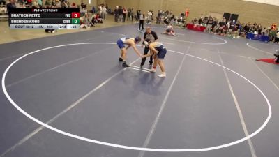 16U - 175 lbs Cons. Round 2 - Joseph Callender, Minnesota vs James Neuenfeldt, Wayzata Wrestling