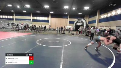 150 lbs Final - Anthony Peraza, Team Thunder WC vs Robert Nelson, Hammers WC