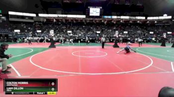 164 lbs Cons. Round 7 - Colton Morris, Unattached vs Liam Dillon, NBHA