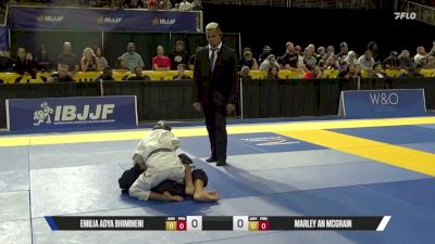 Marley An McGrain vs Emilia Adya Bhimineni 2026 Pan Kids Jiu-Jitsu IBJJF Championship
